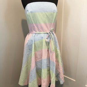Vineyard Vines Duck Durant Strapless Dress
